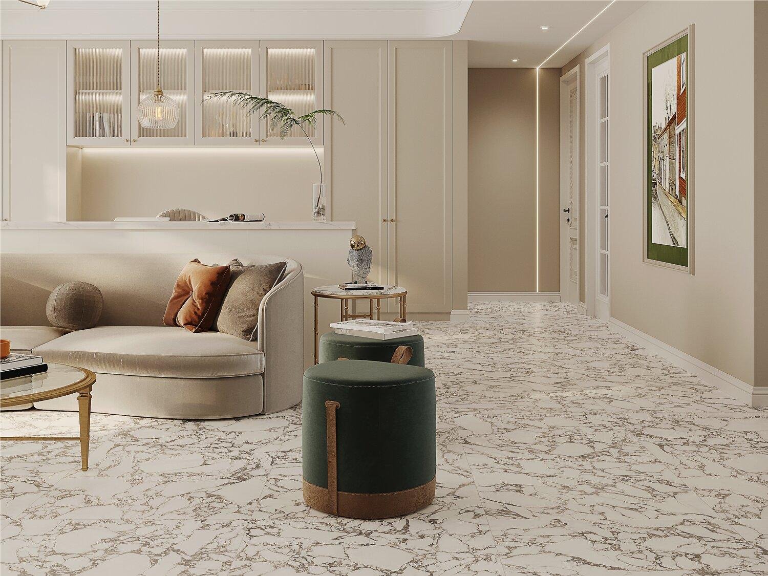 Marble look tile SD-715-6H