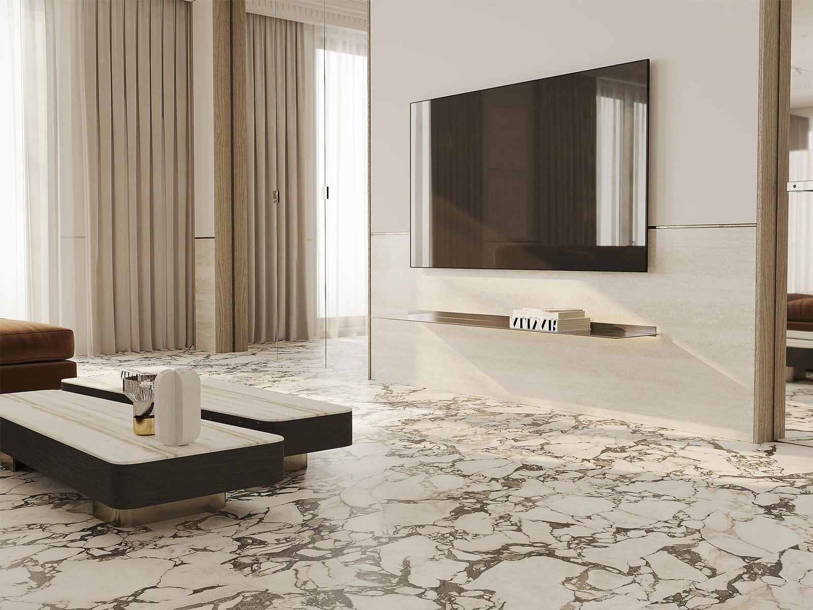 Marble look tile SD-715-7H